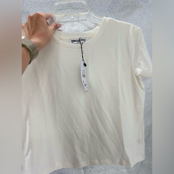 princess polly micah tee white new size 6 - Picture 6 of 11